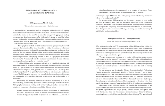 opening essay