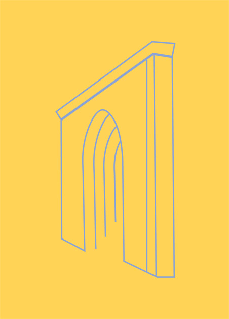 interior postcard graphic